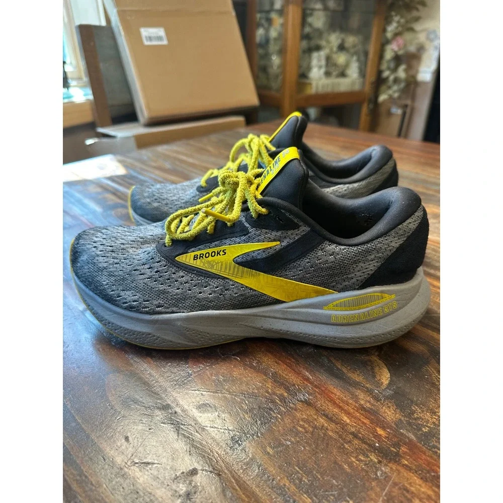 Brooks Adrenaline GTS 24 Men 9 Running Shoes Pittsburgh Special Edition Marathon